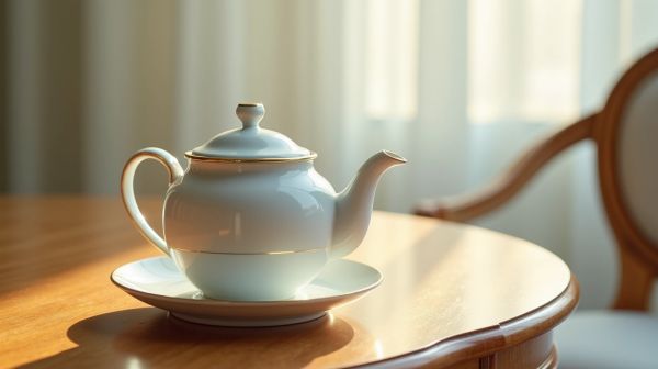 L'élégance d'une théière porcelaine anglaise pour vos rituels de thé