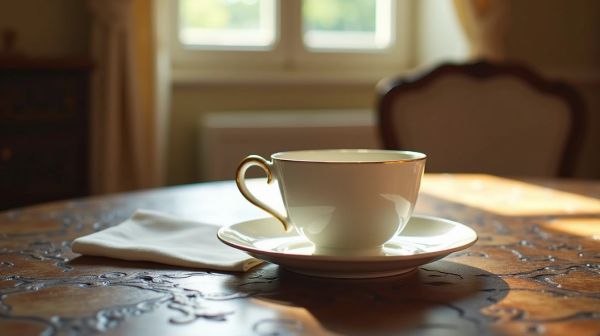 L'élégance d'une théière porcelaine anglaise pour vos rituels de thé